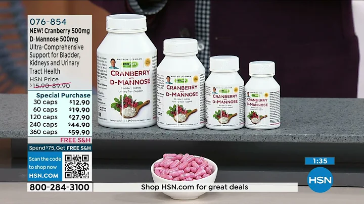 Cranberry with DMannose  30 Capsules