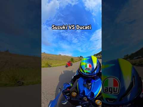 Джиксер против Panigale 1199..😅 После этого он решил купить V4R😂 #bikelover #bikelife #dragrace