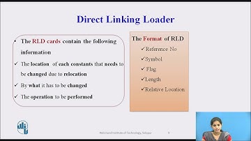 Direct Linking Loader