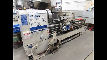 Sharp 2680C Engine Lathe with 16" 3 Jaw Chuck Acu-Rite Digital Readout, Taper Attachment & More