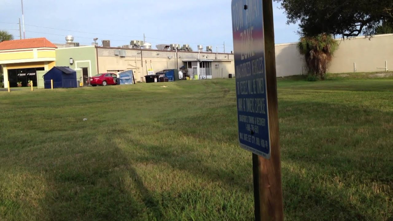 Unique Geocache: "Towing Zone"