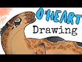 Speculative evolution drawing timelapse orheart