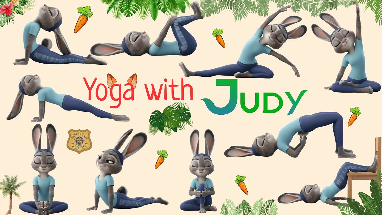 JUDY DANCE YOGA |  Move, Freeze, and Stretch!  |  Fun Yoga for Everyone
