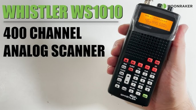 Scanner radio numérique de bureau Whistler Ws1065 