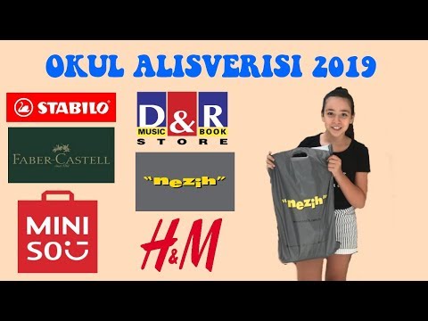 2019 Okul Alışverişi!