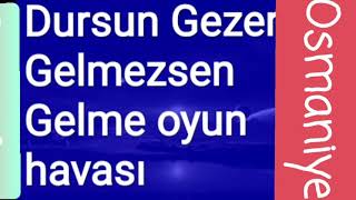 Oyun Havası Görme Engelli Dursun Gezer Gelmezsen Gelme