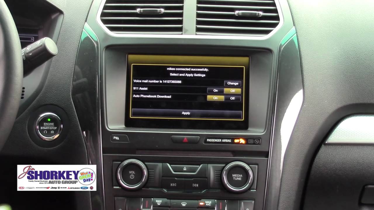 How To Connect Your Phone To Your Ford Explorer