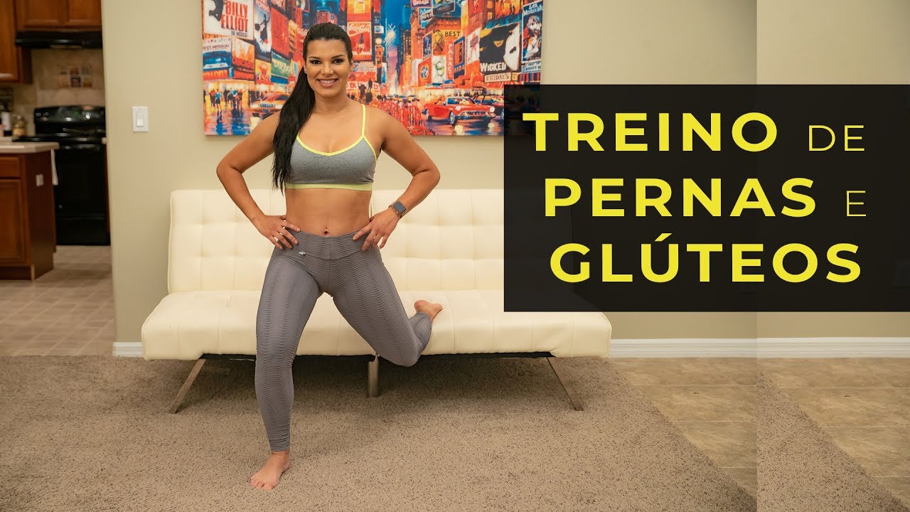 Treino De Pernas E Gluteos Feminino Completo