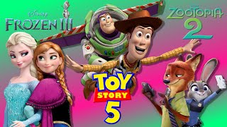 Disney announces 'Toy Story 5', 'Frozen 3' and 'Zootopia 2' amidst