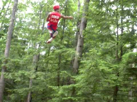 Holy Cow (HC) Swing at Cottage Hill Academy Ropes Course