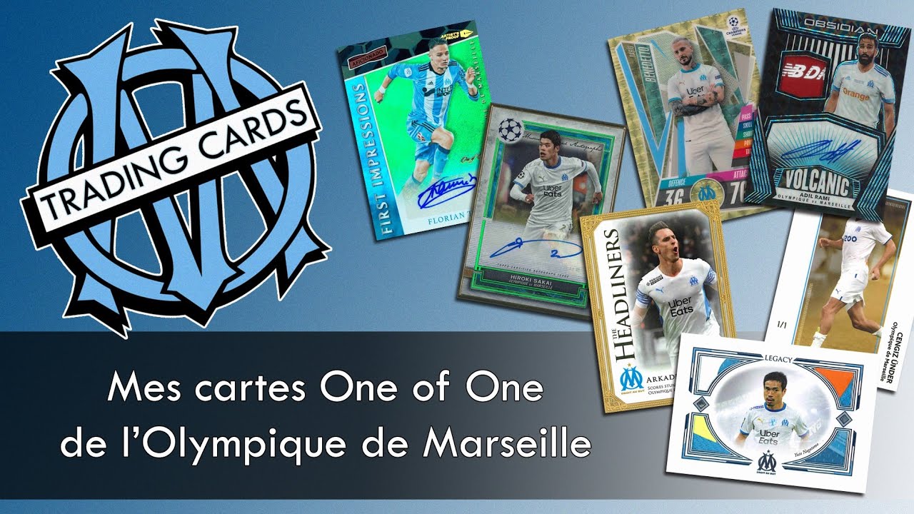 Lot De 27 Cartes Photos Olympique De Marseille – Saison 2024 – CP OM