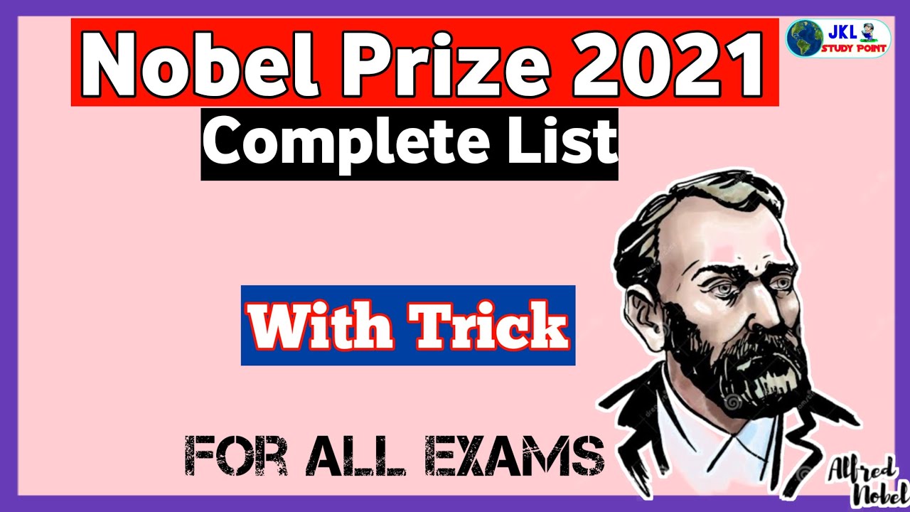 Nobel prize 2021 | nobel prize 2021 tricks | nobel prize winners 2021