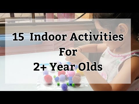 15 Indoor Activities For 2-5 Year Old Toddlers / Preschooler | Lockdown Special