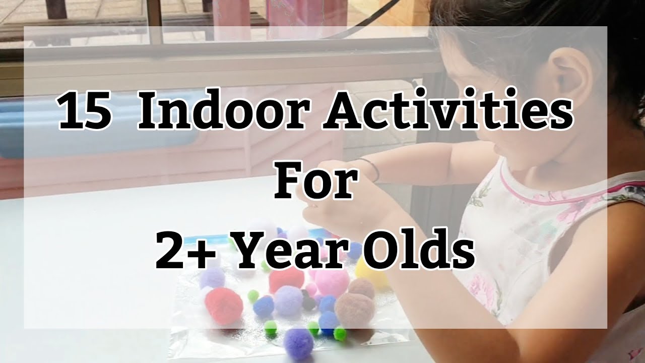 15 Indoor Activities for 2-5 Year Old Toddlers / Preschooler | Lockdown ...