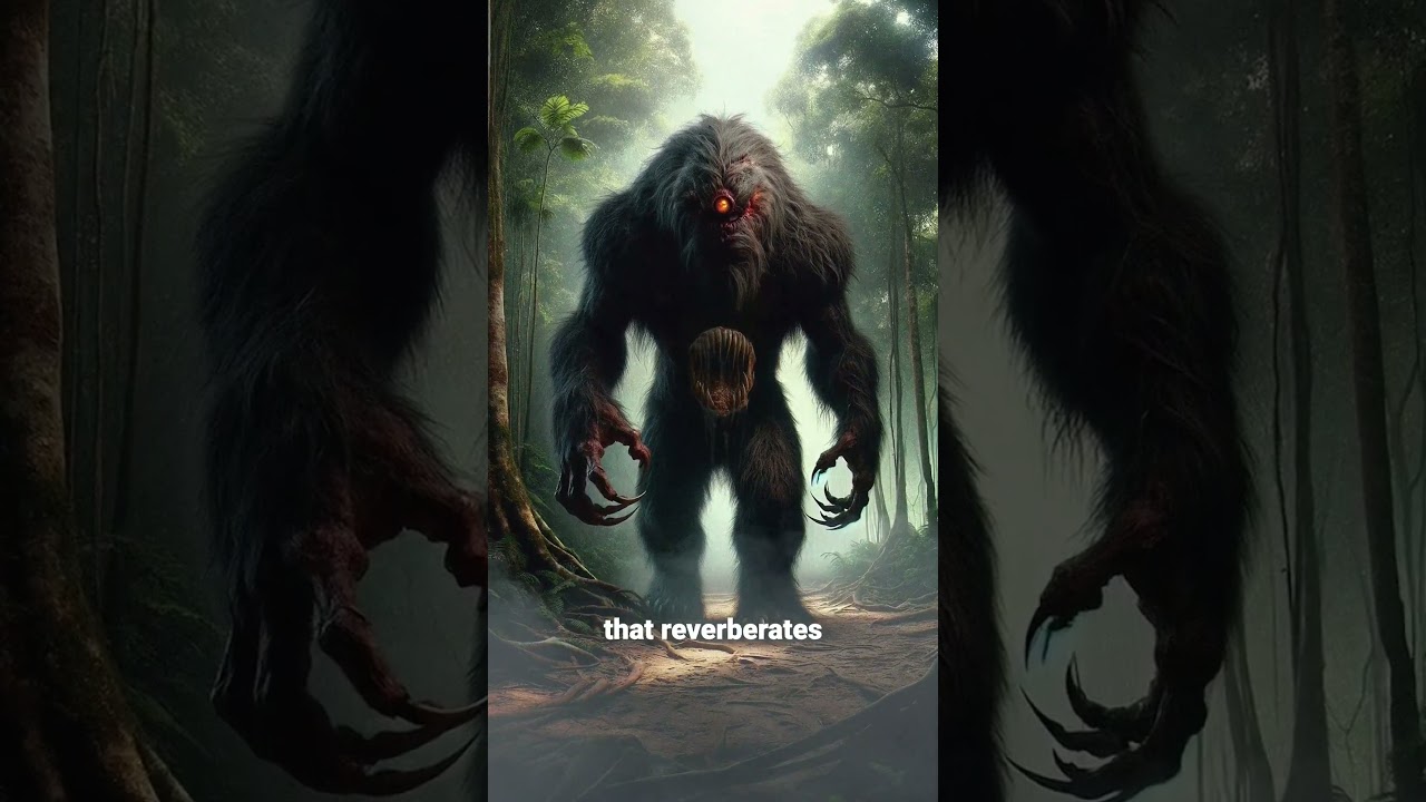 The creature with a mouth In Its stomach