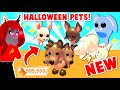 All The *NEW HALLOWEEN PETS* And ACESSORIES In The NEW Adopt Me Update! (Roblox)