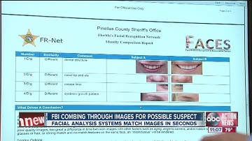 Forensic image analysis helps identify possible suspects