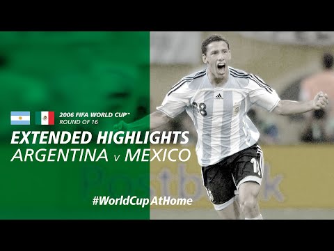 Argentina 2-1 Mexico | Extended Highlights | 2006 FIFA World Cup