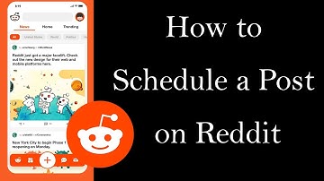 How to schedule a post on Reddit App?