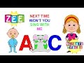 Our ABC Song | Faster, faster | ZEE version | NurseryTracks