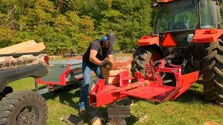 Three Point Log Splitter for Tractors