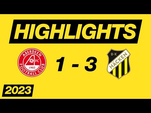 Aberdeen Häcken Goals And Highlights