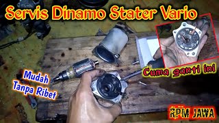 Cara memperbaiki dinamo stater vario mati || Penyebab dinamo stater vario mati ❗️❗️❗️