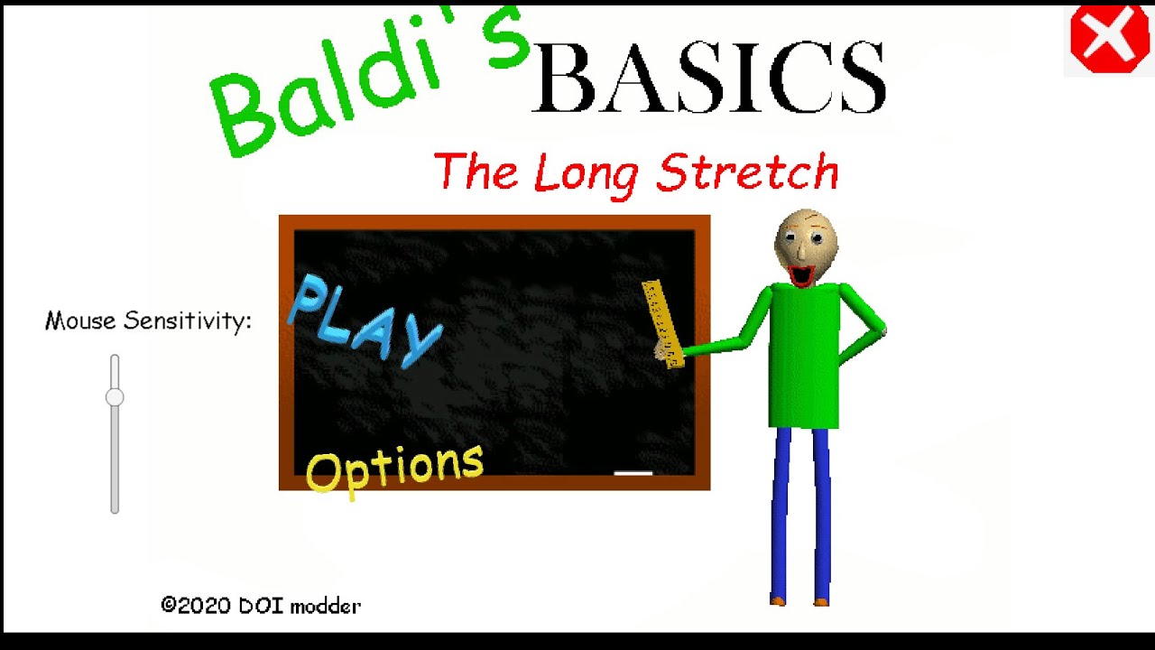 PC / Computer - Baldi's Basics Classic Remastered - Title Screen