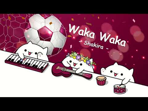 Shakira - Waka Waka (This Time for Africa) cover by Bongo Cat 🎧