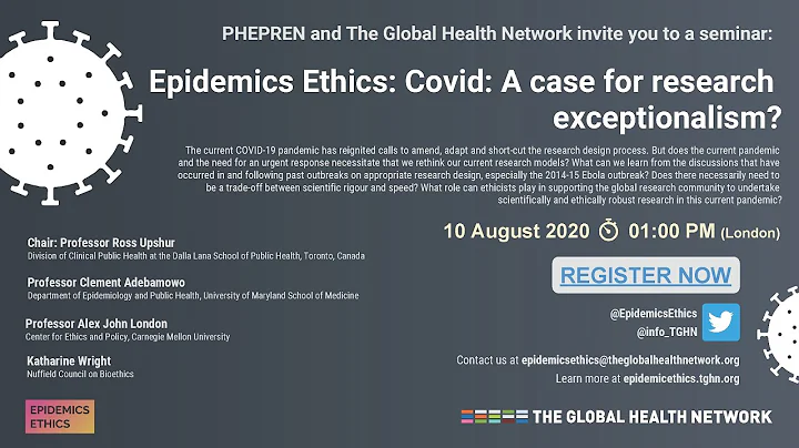 Epidemic Ethics: Covid: A case for research except...