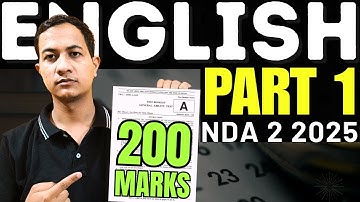 ENGLISH| Spotting Error, Sentence Completion, POS| Tense, Noun, Pronoun| PART 1| By Narendra Sir