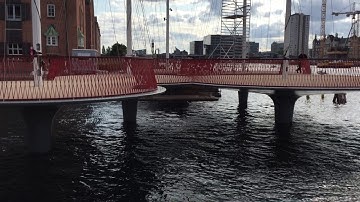 Cirkelbroen København before opening