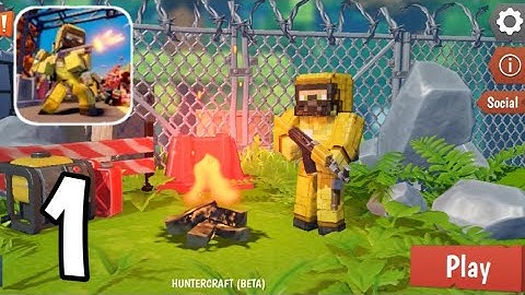 HUNTERCRAFT - Gameplay Walkthrough Part 1 (Android/iOs)