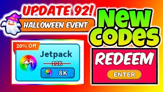 NEW *OP* UPDATE 92! | 20% OFF SALE OF ITEMS + NEW CODES | Weapon Fighting Simulator (WFS) | ROBLOX