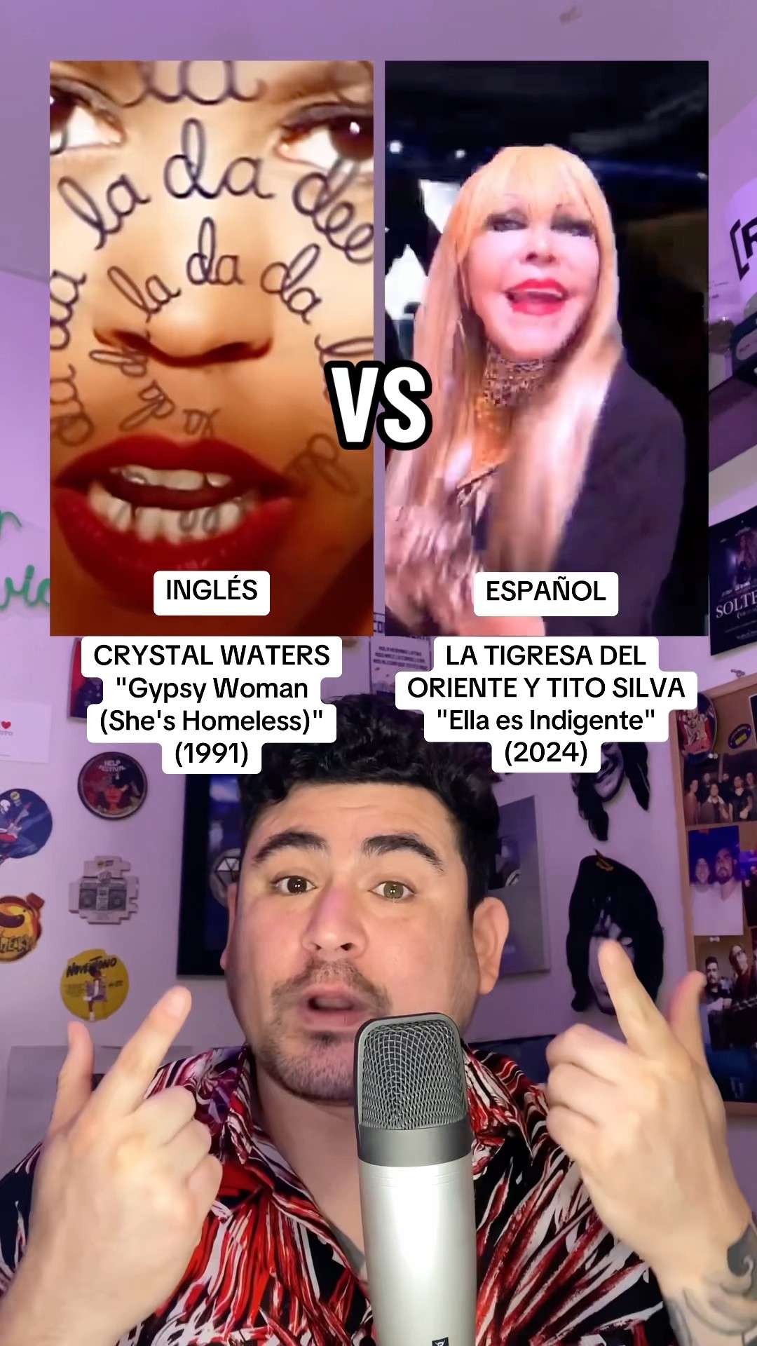 LA TIGRESA DEL ORIENTE vs CRYSTAL WATERS: Ella Es Indigente: ¿En qué IDIOMA suena MEJOR? ??