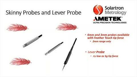 Solartron Metrology - Gauging Sensors for Glass