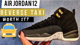 jordan 12 reverse taxi stockx