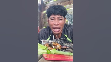 mucbang cá suối nướng cuốn lá chuối #youtube #xuhướng#mucbang ✅️