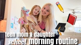 teen mom & daughter *school* morning routine!!