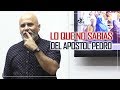 5 COSAS QUE NO SABIAS DEL APOSTOL PEDRO ▶ Pastor CABALLERO [ Predicas Cristianas ]