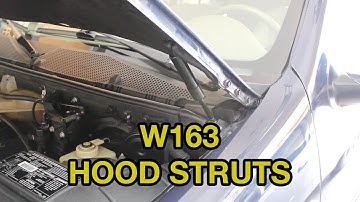 1998-2005 Mercedes-Benz ML Hood Strut Replacement (W163)