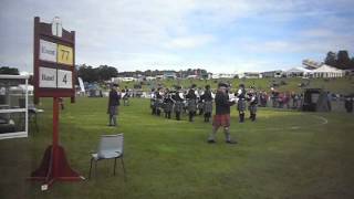 West Lothian Schools Pipe Band Cowal 2012.AVI