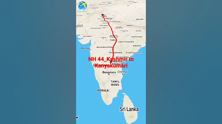 longest Highway in India | NH 44 route map| Kashmir to Kanyakumari highway #india #indian - DayDayNews
