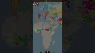 Europa Universalis V - Timelapse (150 Years) #europauniversalis5   #eu5   #paradoxinteractive