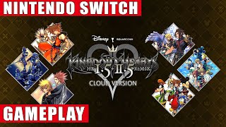 Kingdom Hearts HD 1.5+2.5 ReMIX Cloud Version Nintendo Switch Gameplay