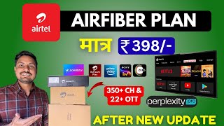 How To Get Airtel AirFiber ₹398 Plan | 30Mbps &amp; Unlimited Data | Airtel Airfiber Rs 398 Plan 2025