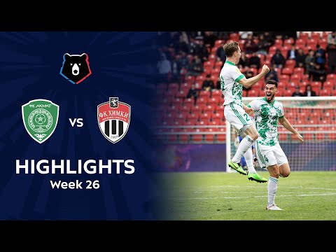 Akhmat Grozny Khimki Goals And Highlights