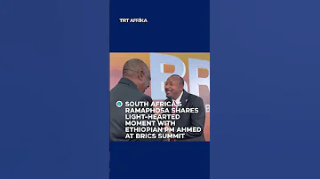 South Africa S Ramaphosa Cracks Jokes With Ethiopia S Abiy Ahmed 