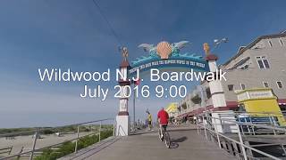 Copy of Wildwood N J  Boardwalk July 2016 9:00 A.M.
