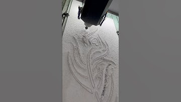 jali cutting on WPC board #cncrouter #cnc #mandir